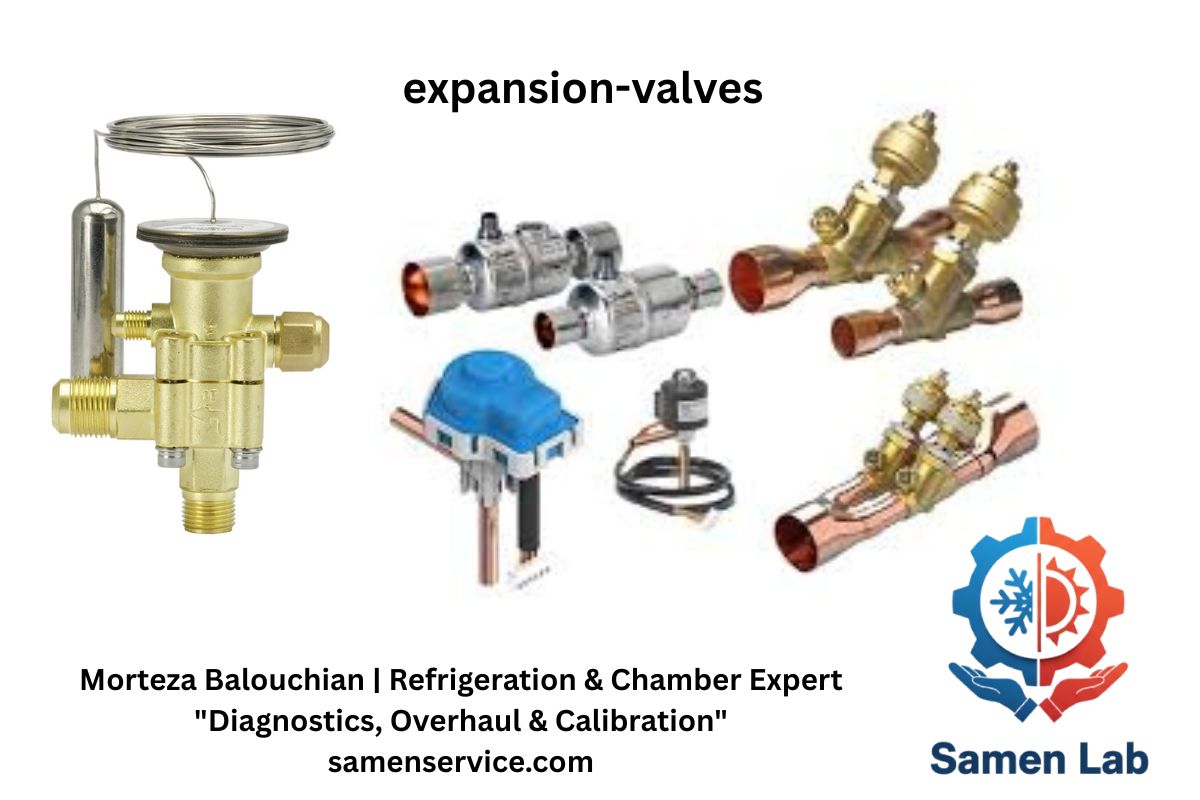 شیرهای انبساط TXV و EEV در سیستم‌های کنترل دما تجهیزات پزشکی