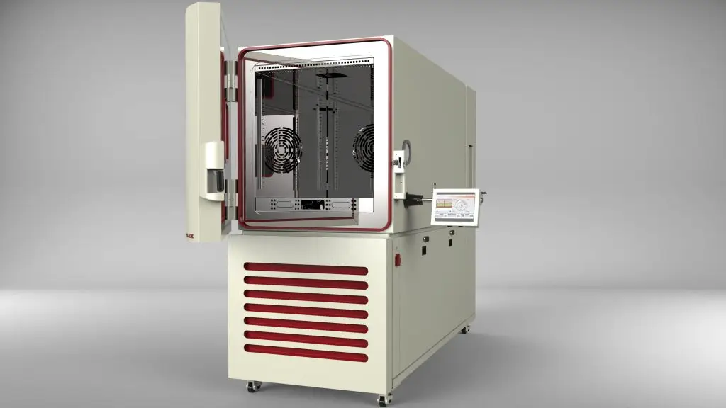 ساخت چمبر تست دما در کارخانه